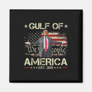 Aimant Trump Golfe Des États-Unis Amérique Est 2025 Etats