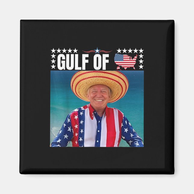 Aimant Trump Golfe Des États-Unis D'Amérique (Devant)