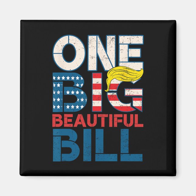 Aimant Trump Grande Facture Une Grande Belle Facture Drôl (Devant)