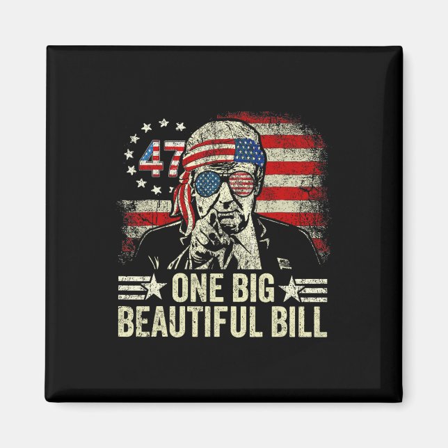 Aimant Trump Grande Facture Une Grande Belle Facture Drôl (Devant)