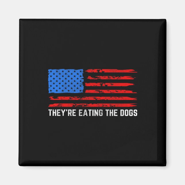 Aimant Trump Ils Mangent Les Chiens  (Devant)