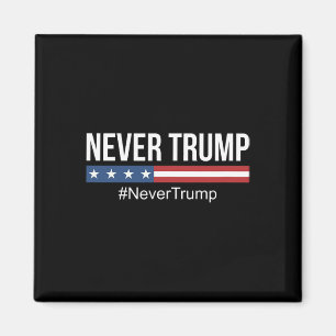 Aimant Trump - #jamais trump Anti Trump