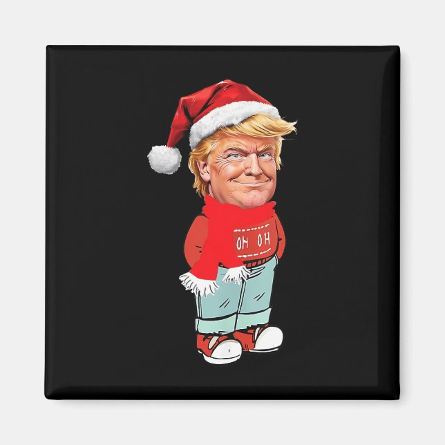 Aimant Trump Juste Un Gars Chill Drôle Conception De Noël (Devant)