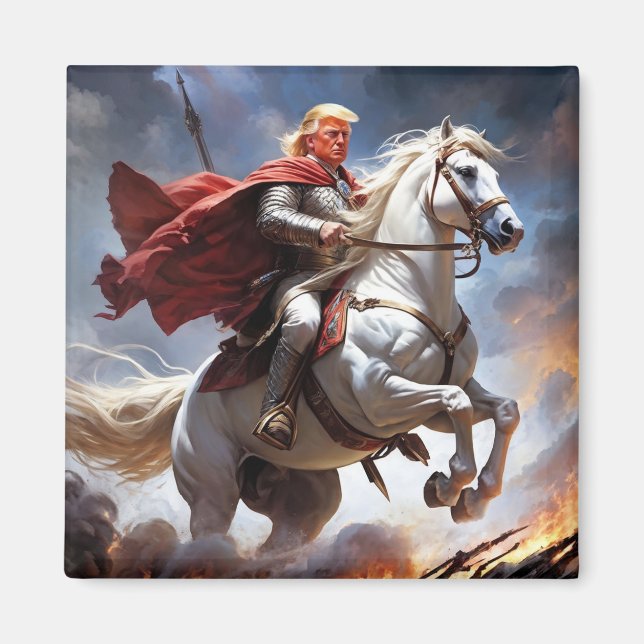 Aimant Trump, le chevalier américain (Devant)