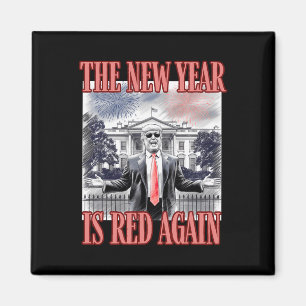 Aimant Trump Le Nouvel An Est À Nouveau Rouge Maison Blan