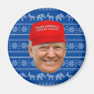 Aimant TRUMP MAGA Noël