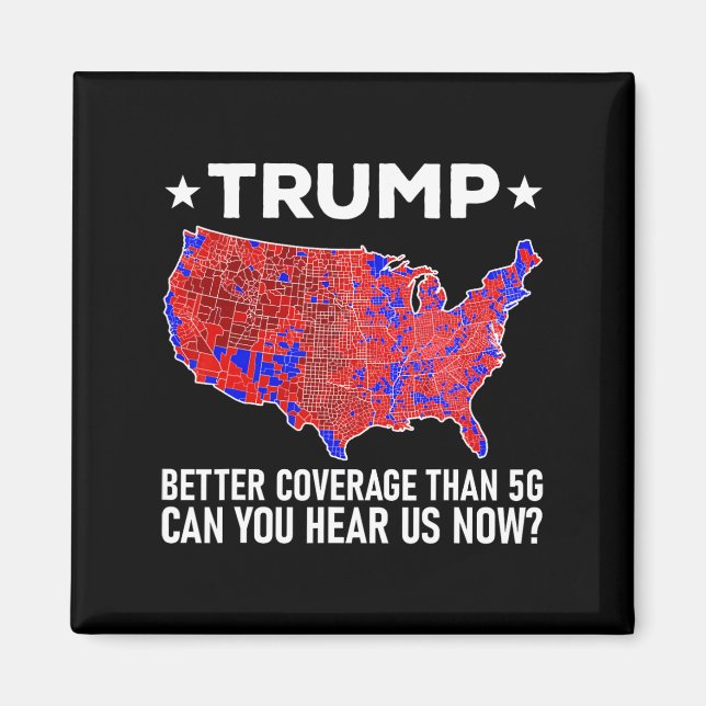 Aimant Trump Meilleure Couverture Que 5g Pouvez-Vous Nous (Devant)