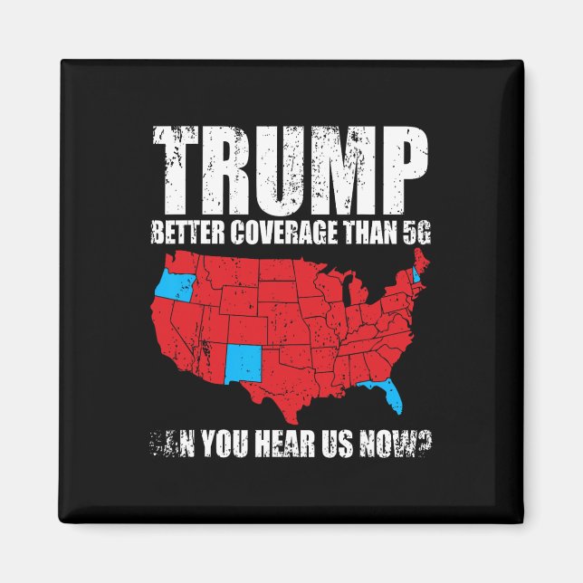 Aimant Trump Meilleure Couverture Que 5g Pouvez-Vous Nous (Devant)