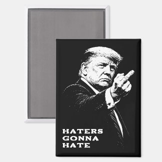 Aimant Trump Middle Finger 2026 Meme Funny