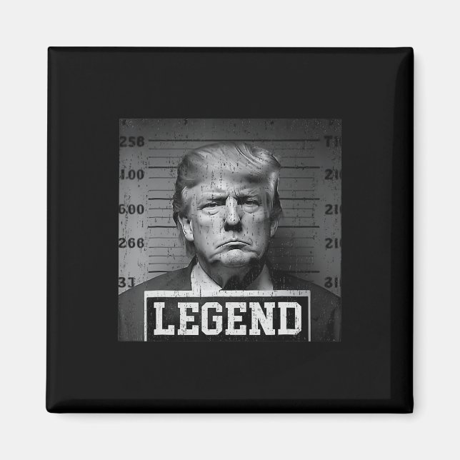 Aimant Trump Mug Shot (Devant)