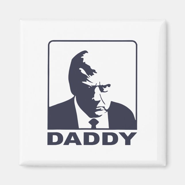Aimant Trump Papa 2025 Président  (Devant)