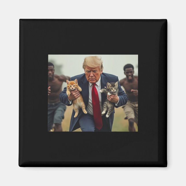 Aimant Trump pour les chats  (Devant)