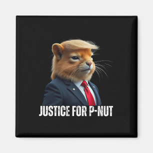 Aimant Trump pour P-nut L'écureuil Justice pour Peanut Tr