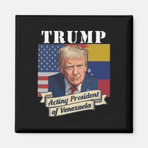 Aimant Trump président par intérim du Venezuela