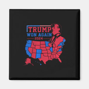 Aimant Trump Remporte À Nouveau La Carte De La Vague Roug