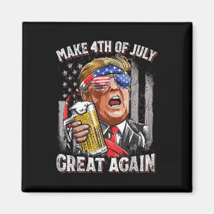Aimant Trump rend 4 juillet grand à nouveau les hommes à 