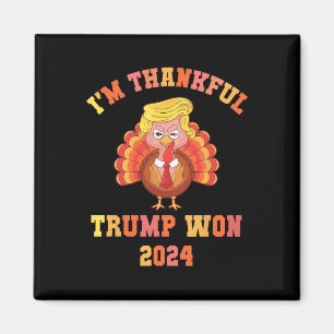 Aimant Trump rend grand Thanksgiving à nouveau Je suis he