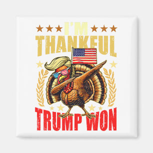 Aimant Trump rend grand Thanksgiving à nouveau Je suis he