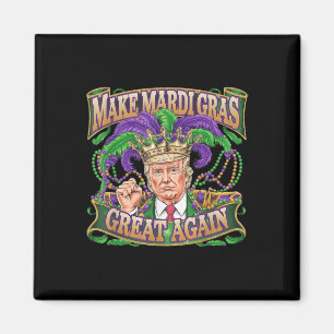 Aimant Trump rend Mardi Gras grand à nouveau amusement du