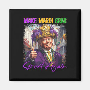 Aimant Trump Rendre Mardi Gras Grand À Nouveau Drôle Para