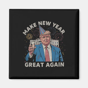 Aimant Trump Rendre sa grandeur au Nouvel An Joyeux au No