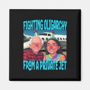 Aimant Trump Républicain combat l'oligarchie du jet privé