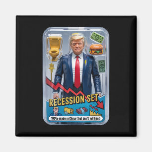 Aimant Trump Satire Survié Récession Box Set Action Fig