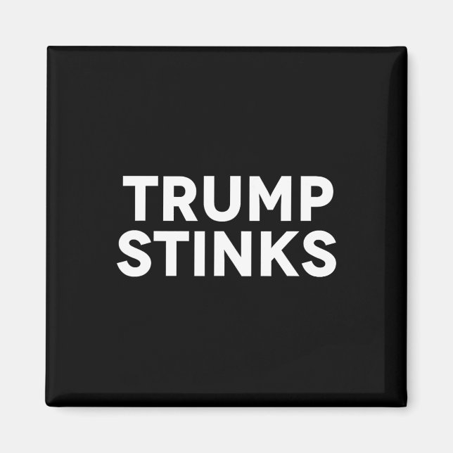 Aimant Trump sent de mauvaises odeurs (Devant)