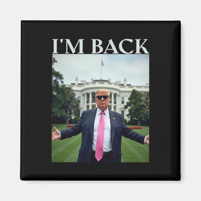 Aimant Trump Shirts For Men 2025 (Devant)