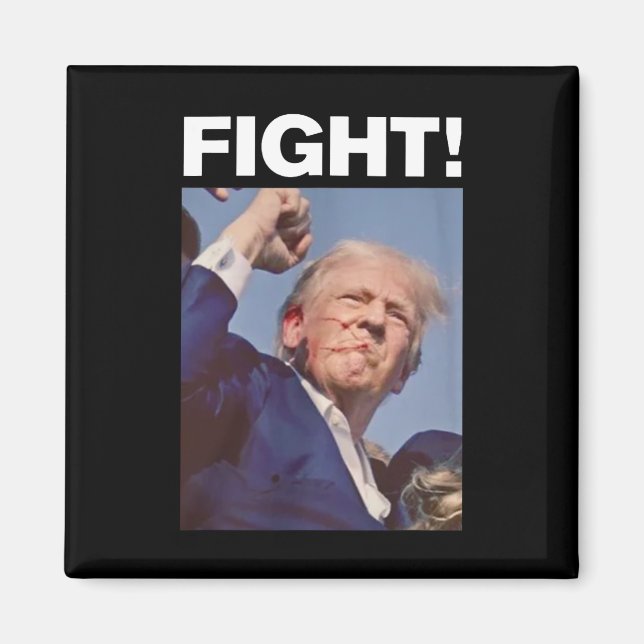 Aimant Trump Shot 2024 (Devant)