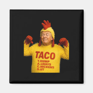 Aimant Trump Taco Trump se dégonfle toujours