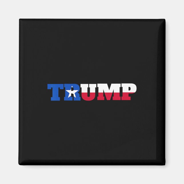 Aimant Trump Texans pour Trump (Devant)