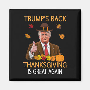 Aimant Trump Thanksgiving Turquie automne automne Hommes