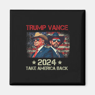 Aimant Trump Vance 2025 Donald Trump J.d. Vance Reprenez