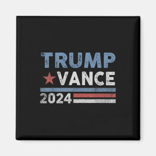 Aimant Trump Vance 2025 Président Trump partisan Réélecti