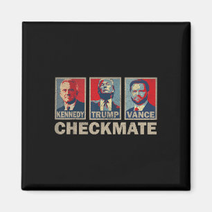 Aimant Trump Vance Kennedy Checkmate 2024 Election Republ