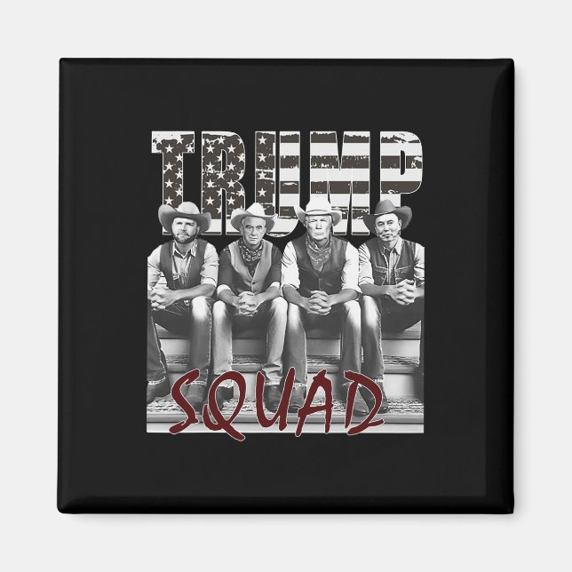 Aimant Trump Vance Kennedy Elon Squad (Devant)