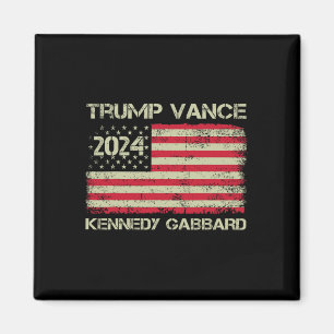 Aimant Trump Vance Kennedy Gabbyrd Échec et Mat Prends l'