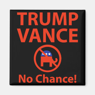 Aimant Trump Vance No Chance
