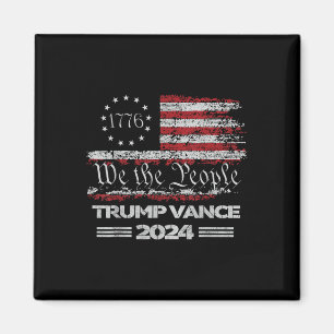 Aimant Trump Vance We The People 47th President Trump Won