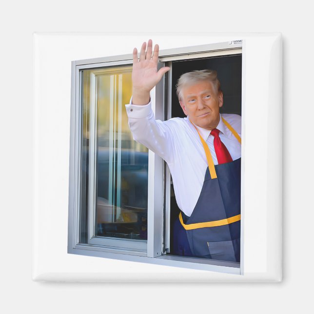 Aimant Trump Vance We Won Win Inauguration Day 2025 47th (Devant)