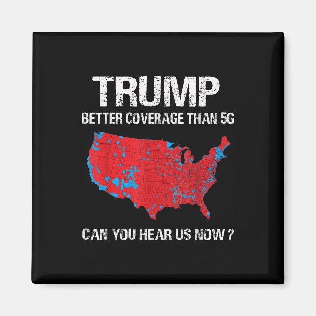 Aimant Trump vaut une meilleure couverture que la carte é (Devant)