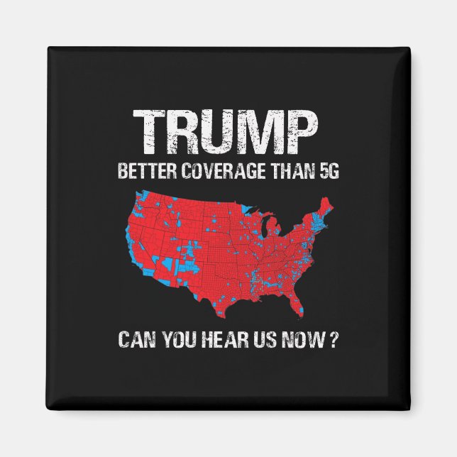 Aimant Trump vaut une meilleure couverture que la carte é (Devant)