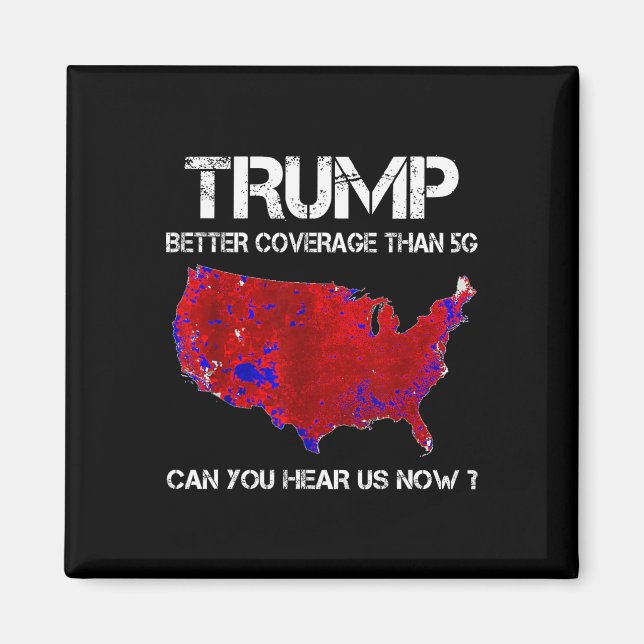 Aimant Trump vaut une meilleure couverture que la carte é (Devant)