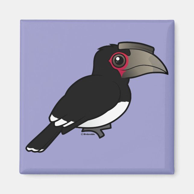 Aimant Trumpeter Hornbill (Devant)