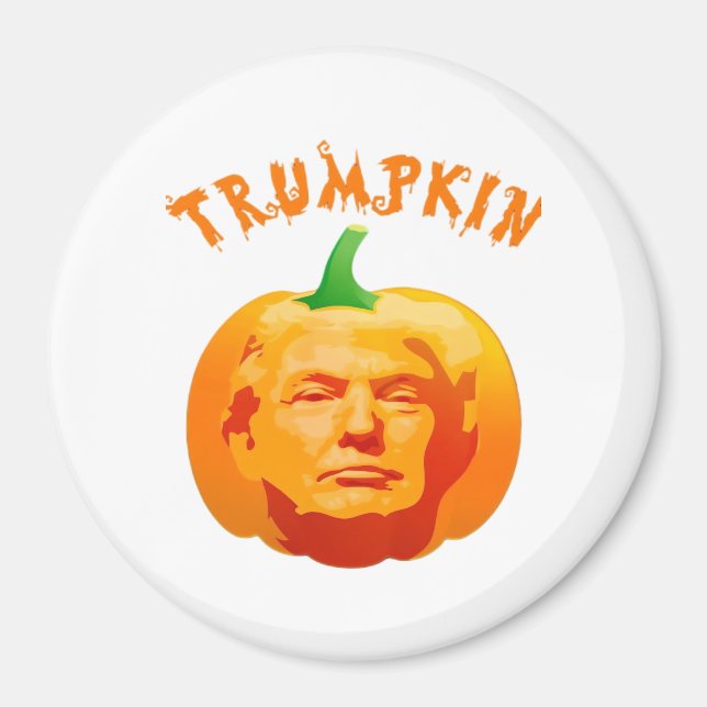 Aimant Trumpkin drôle Costume d'Halloween - Retro MAGA St (Devant)