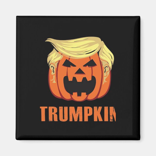Aimant Trumpkin fait Halloween (Devant)