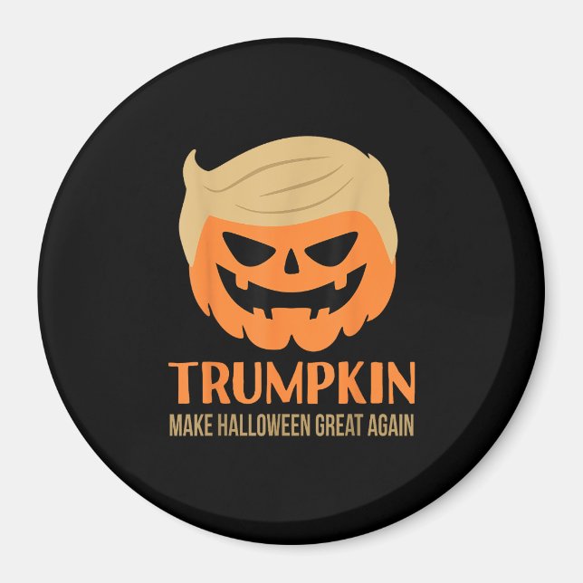 Aimant Trumpkin Rendre Halloween grand à nouveau drôle Sa (Devant)