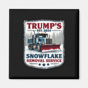 Aimant Trumps Snowflake Service de suppression Funny Trum