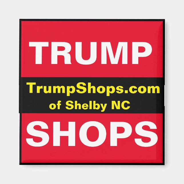 Aimant TrumpShops.com de l'aimant CN Shelby (Devant)
